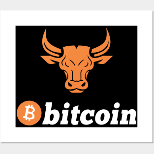 Bitcoin is Bull Posters and Art